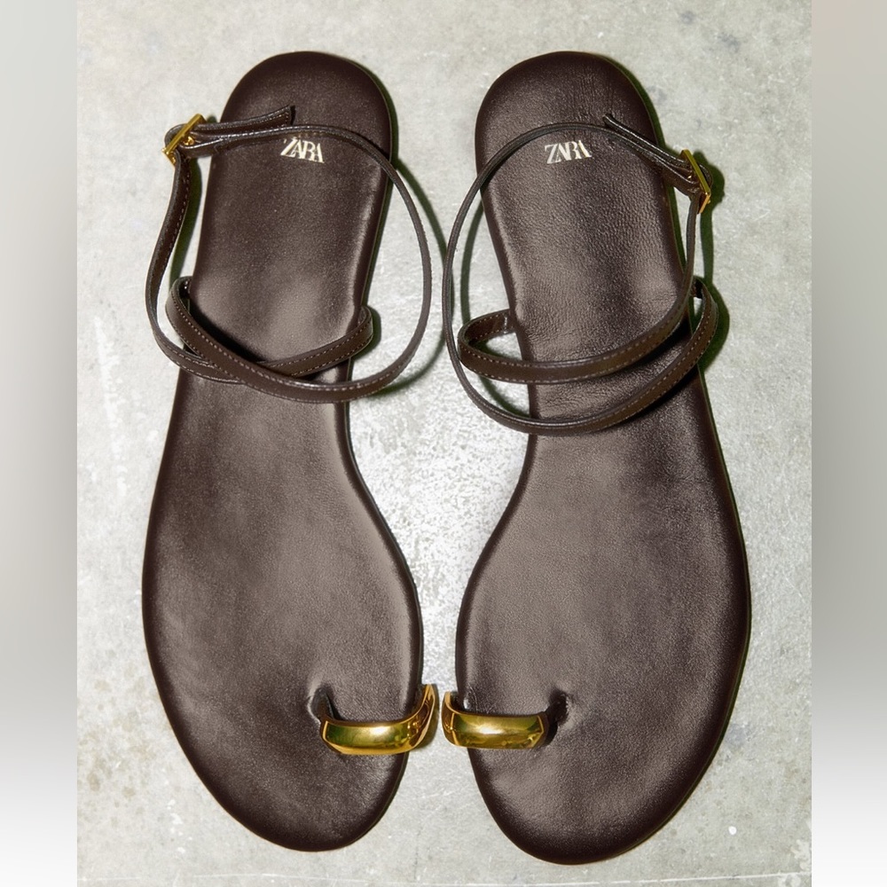 ISO!!!! ZARA METAL TOE SANDAL